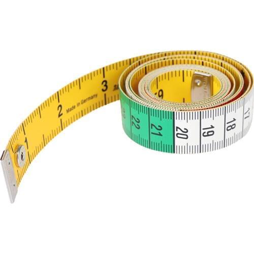 1.5m Body Measuring Ruler Sewing Tailor Tape Measure Mini Soft Flat Ruler Centimeter Meter Sewing Measuring Tape