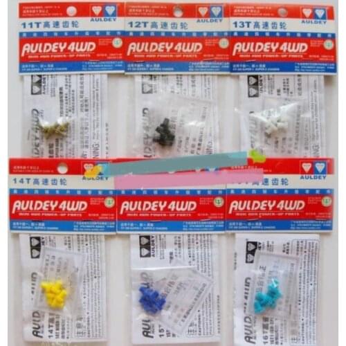 3 Bags 11T/13T/14T/15T/16T/17T Pinion Mini Plastic Gear for Tamiya Mini 4WD Car Model