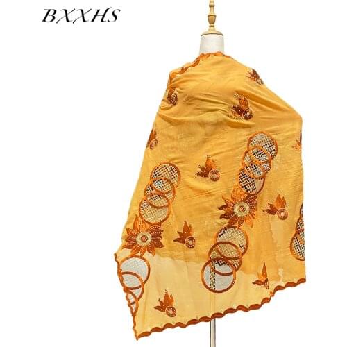 African Islamic Hijab African Dubai Ramadan Cotton Hijab Pashmina Extremely Soft Turban Women Wrap Scarf Fashion Shawl BX-056