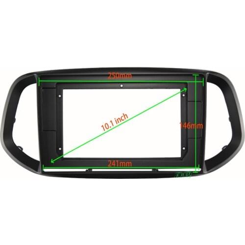 10.1 inch Fasxia Car Audio Frame Car Radio Fascia,gps navigation fascia panel is suitable 2015+ KIA KX3