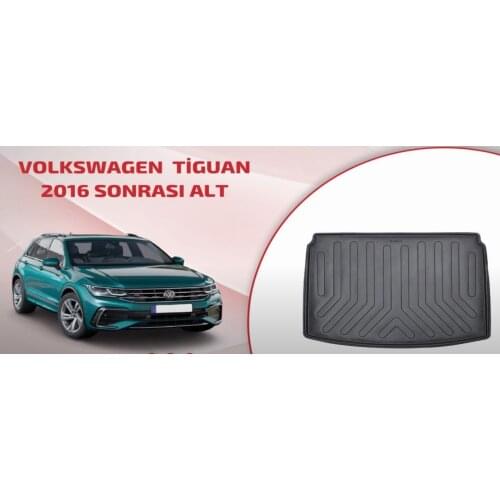Car Mats to for car Volkswagen Tiguan After 2016 3D Bottom Trunk Pool Mat 3D Pool Mat Pool made of original rubber