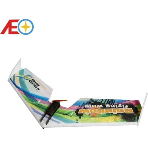 Free Shipping Sales Promotion EPP Airplane Model Rainbow Fly Wing 800mm Wingspan ZAGI RC PLANE EPP plane SPANSWING Delta Wing