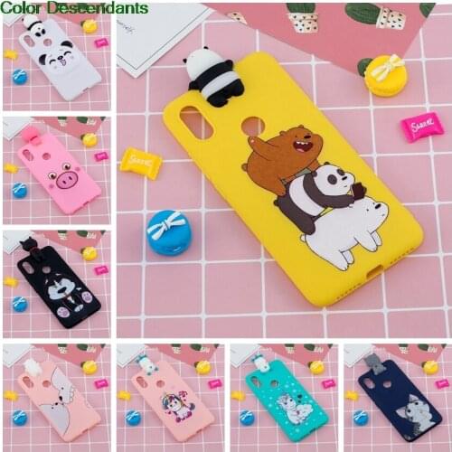 TPU Case For Xiaomi Redmi Note 6 Pro M1806E7TG Phone Case Cover For Xiomi Redmi Note 6 Pro 6Pro Panda Unicorn Silicone Cover