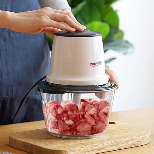 Electric Meat Grinder Stainless Steel Vegetable Chopper Multifunction Slicer Blender Vleesmolen Kitchen Food Processor E5JRJ