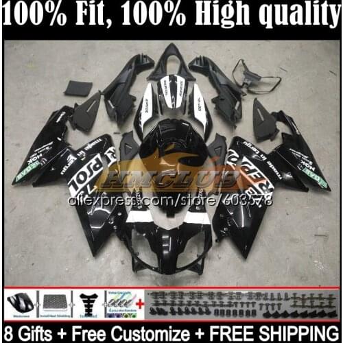Injection For Aprilia RS-125 RS 125 RS4 54CL.108 RSV125 2006 2007 2008 2009 2010 2011 RS125 06 07 08 09 11 Fairings Repsol black