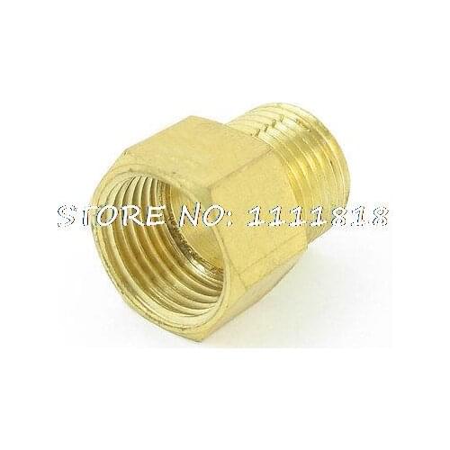Brass 1/2"PT x 31/2"PT Male to Female Thread Hose Pipe Coupler Fittings