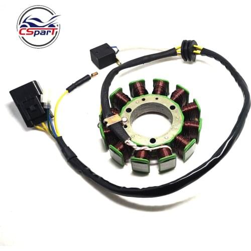 12 Coils 6 Wires 115MM Magneto Stator Winding For Kazuma XinYang Jaguar 500 500CC ATV Quad Parts