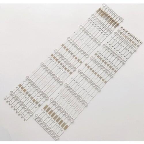 New Kit 18 PCS LED backlight strip for TOSHIBA 55L7453D SVT550AA0_REV04_R L Type 130710 E306084