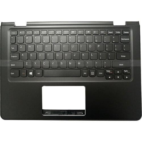 NEW Laptop Palmrest Upper Case US keyboard For Lenovo Flex 3-1120 Flex 3-1130 Yoga 300-11IBY Yoga 300-11IBR