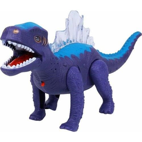 Educational toys for Children Electric Dinosaur Toys With music Light Walk Sounds Model Toys Material Safety Packaged