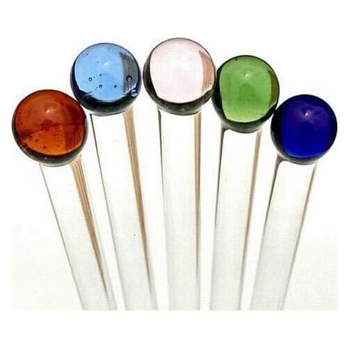 50 pcs Colored Cocktail Drink Glass Mixer Rod Bar Puddler Muddler Stirring Mixing sticks Ladle Stirrer