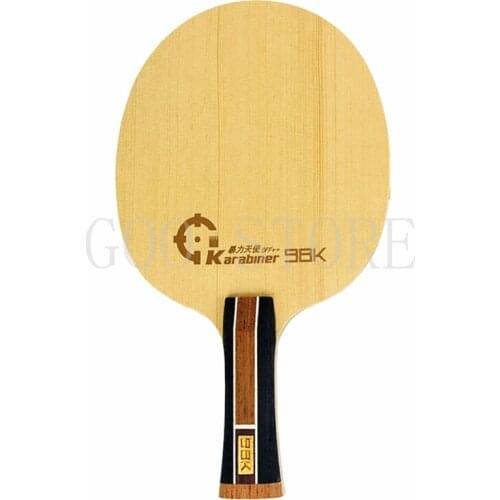 Original SANWEI KARABINER 98K (Hinoki Surface, 9+8 Soft Carbon, OFF+) Table Tennis Blade Gift Set Racket Ping Pong Bat Paddle