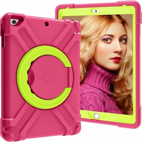 9.7'' High Duty Coque for iPad Air 2 1 Shockproof Kids Case Stand Holder A1474 A1475 A1566 EVA for iPad Air 2 Children Cover