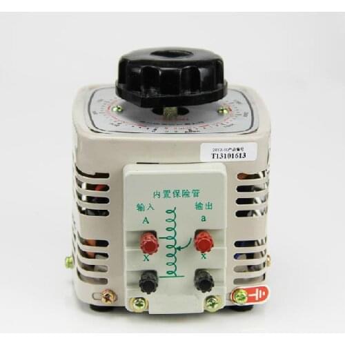 TDGC2 0.2kVA 0.2kW 200w 220V single-phase regulator voltage regulator 0-250V power converter voltage transformer