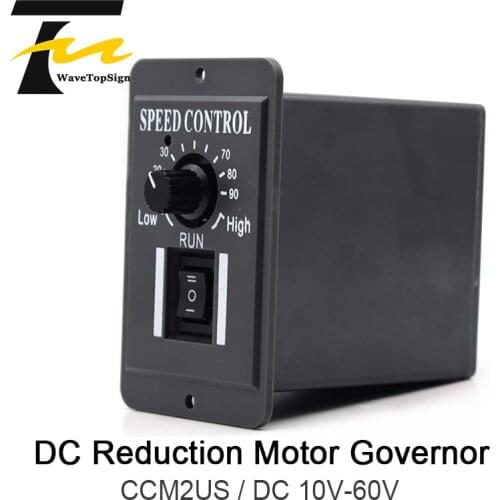 Motor Speed Governor CCM2US DC10V-60V Slow Down Motor Controller Positive And Negative Rotating Control Switch