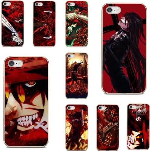TPU Silicone Case For Samsung Galaxy S7 S8 S9 S10E S20 FE Note 10 20 Edge Lite Plus Ultra Horror-Anime-Hellsing-Alucard-Fan-art