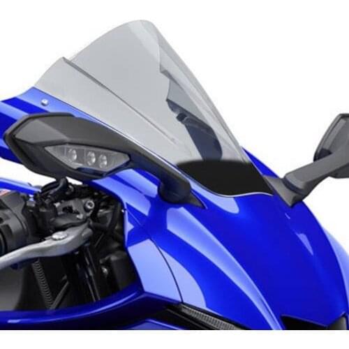 YZF R1 Windscreen Windshield For YAMAHA YZFR1 YZF-R1 R1M 2020 2021 Double Bubble Race Wind Deflector Motorcycle Accessories New