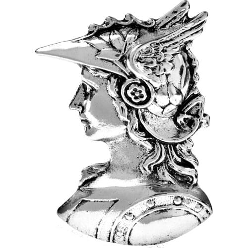 CINDY XIANG Vintage Portrait Brooch Pins For Men Party Casual Jewelry Accessories Cartoon Figure Brooches Friends Christmas Gift