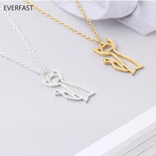 Everfast 1pc Funny Crazy Animal City Fox Pendant Collar Necklaces Cute Animal Lovers Kids Jewelry Accessories Anime