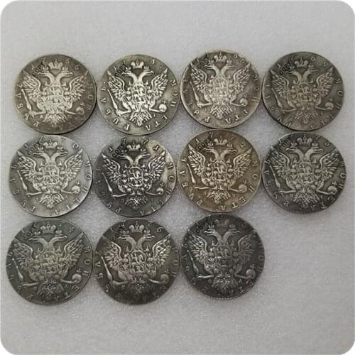 1766-1776 CIIb RUSSIA 1 ROUBLE COPY