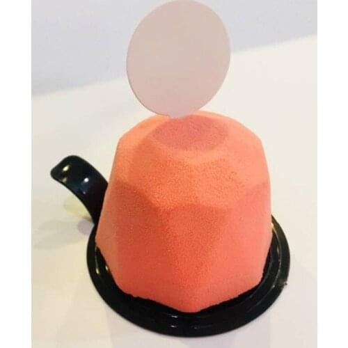 3D GEM Silicone Cake Mold For Baking Jelly Pudding Chocolate Molds 6 Cavity Diamond Cube Freeze Ice Mould Cake Decoration Tools