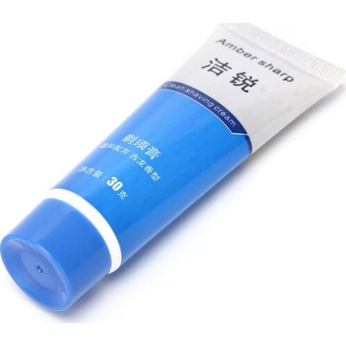 1pc Shaving Cream Suitable For All Skin Shaving Foam Manually Soften Beard Reduce Friction Shaving Cream Deionized Water For Men