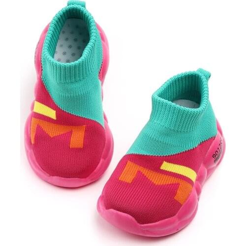 2021 Toddler New Fashion Toddler Infant Kids Baby Girls Boys Mesh Soft Sole Sport Shoes Sneakers Anti-slip baby shoes Dropship