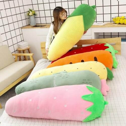 Cactus Stuffed Strawberry Carrot Corn Pineapple Plush Toy Soft Gift for Girl Cute Plush Food Plush Pillows Fruit Pillow Baby Toy