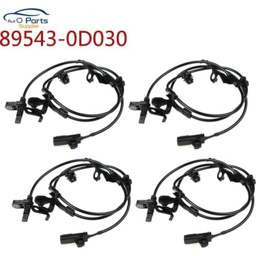 New Front Rear ABS Wheel Speed Sensor set For Toyota Yaris Vios 2008-2012 89543-0D030 89542-0D030 89516-0D110 89516-0D120