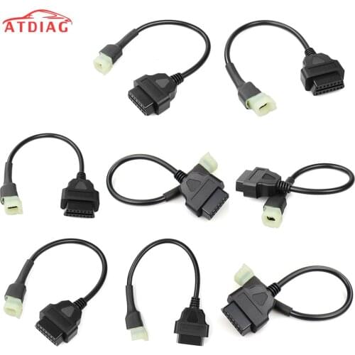 For Motorcycle Motobike OBD2 Connector For YAMAHA 3pin 4pin 6pin For HONDA Moto OBD Extension cable