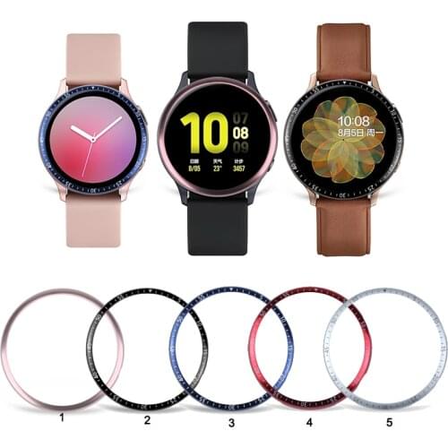 Bezel Ring Watch Case Cover Band Strap for Samsung Galaxy Watch Active 2 40mm 44mm