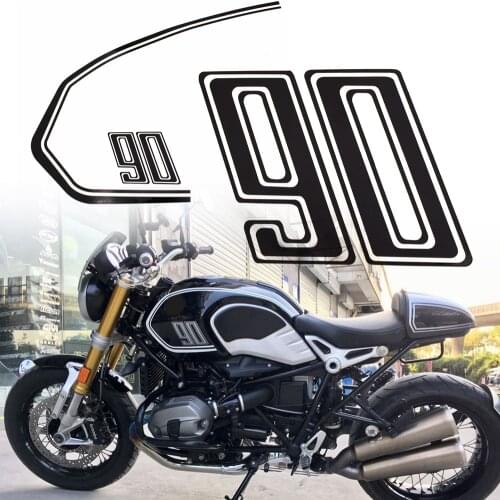 Reflective Motorcycle Sticker Waterproof Gas Fuel Oil Tank Pad Protector Cover Decals Case For BMW R NINE T Racer