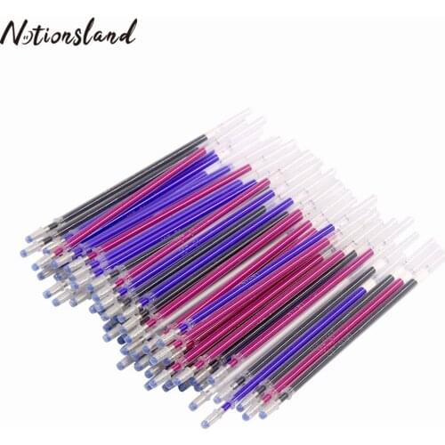 Fabric Marker High Temperature Disappear Pen Refill Cross Stitch Heat Erasable Pen for Dressmaking Fabric Sewing Tool Wholesale