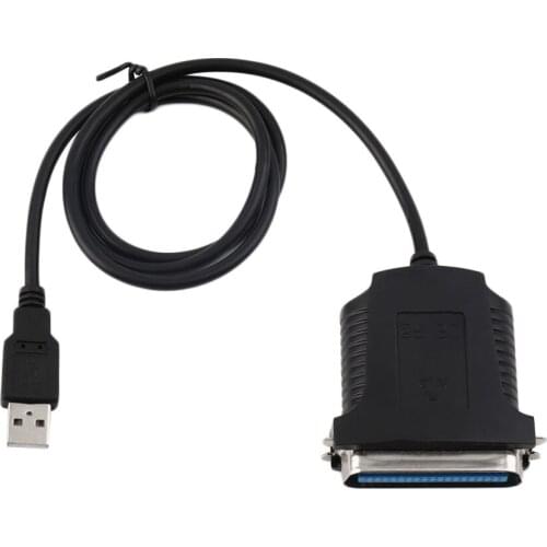 USB to Parallel Port LPT1 36 Pins IEEE 1284 Printer Scanner Cable Adapter Printing Accessories Drop Shipping