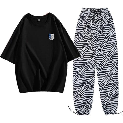 Plus Size T Shirt Cotton Cool Black Tops Harajuku Overszied Clothes Soft Joggers Aesthetic Fashion Tees Casual Two-piece Suit