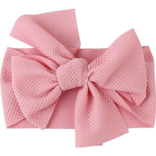 1Pcs Baby Hair Accessories Bowknot Baby Girl Headbands Elastic Bow Kids Headbands for Girls Summer for Children Turban