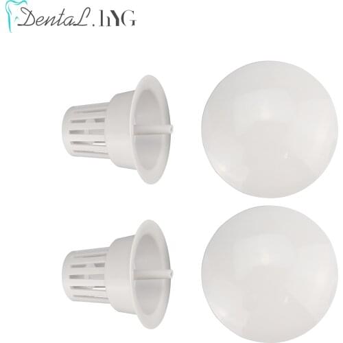 2PCS Dental Filter Screen Plastic Filter Mesh For Dental Chair Glass Spittoon Dental Equipment Accessories