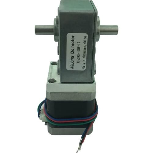 A58SW-42BYS 4-Wire Stepping Gear Motor DC Stepping Gear Motor 12V-24V