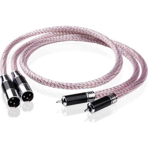Valhalla Series Hifi 2RCA to 2XLR Cable Hi-end Rca Male to Xlr Male Audio Cable