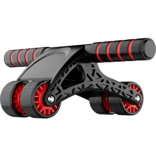 Four Wheel Ab Wheel Abdominal Exerciser for Press Wheel Abs Roller Sports Devices Waist Trainer Home Exercise Devices Wholesale