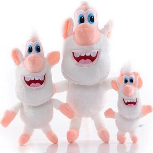 Children Christmas Gifts Cartoon Little White Pig Plush Toy White monkey Soft Cotton Doll Action Figures Toys