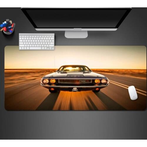 Wild Vintage Racing Cars Zooming Down The Highway Mouse Pads Selling Computer Games Mouse Pads Natural Rubber Scrubbing Pads