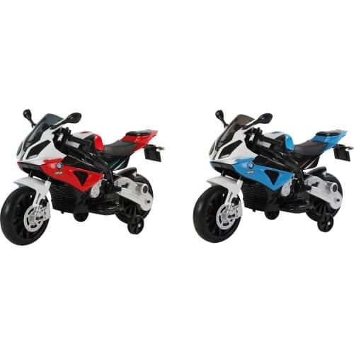HOMCOM car running corridors children 3-8 years electric motorcycle infant battery 12V dual engine with lights and sounds