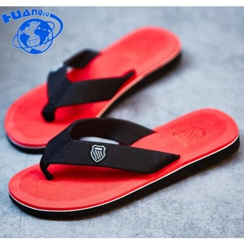 HUANQIU Men's Flip Flops