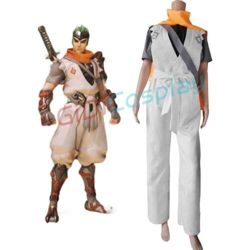 Custom Made OW Young Genji Cosplay Costume Any Size