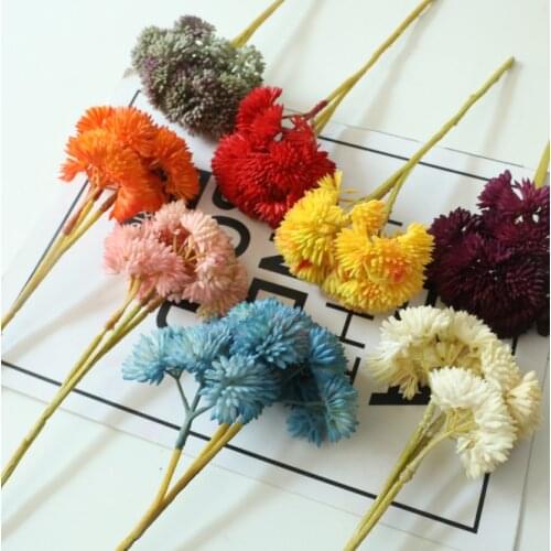 Soft gum rice fruit simulation flower hydrangea fruit feel multi-meat plant handmade home decor fall party decor
