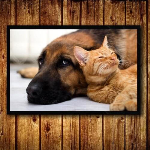 Pet Dog Animal Cute cat For Embroidery Needlework 14CT Counted Unprinted DIY Cross Stitch Kits Handmade Art Wall Decor