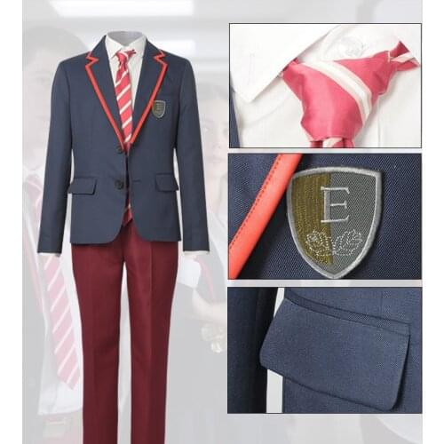 New Arrival Elite Season Cosplay Costume Uniform Halloween Costume for Men