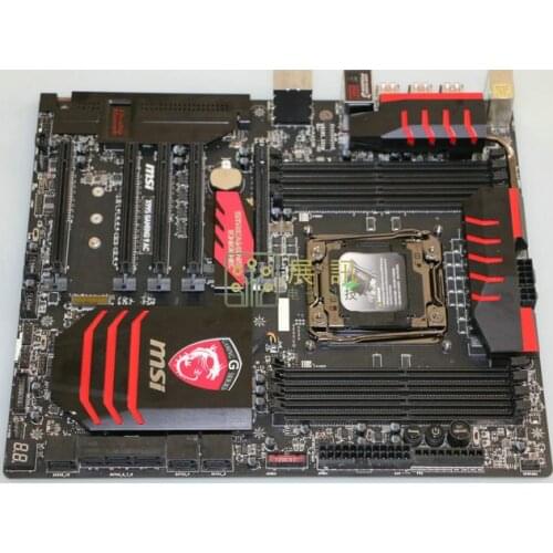 Original MSI motherboard for X99S GAMING 9 AC LGA 2011-V3 DDR4 USB2.0 USB3.0 128GB x99 desktop motherboard free shipping