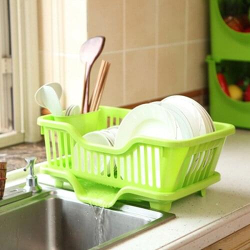 Dish Rack Dish Drying Rack Chopsticks Utensil Holder Tableware Storage Box Kitchen Gadgets Accessories Kitchen Tools Organizers